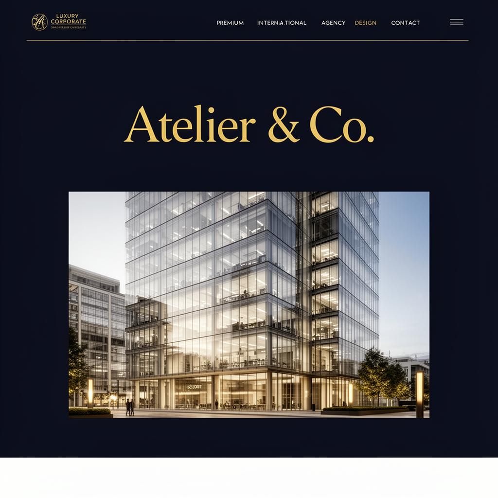 Atelier & Co. demo website preview