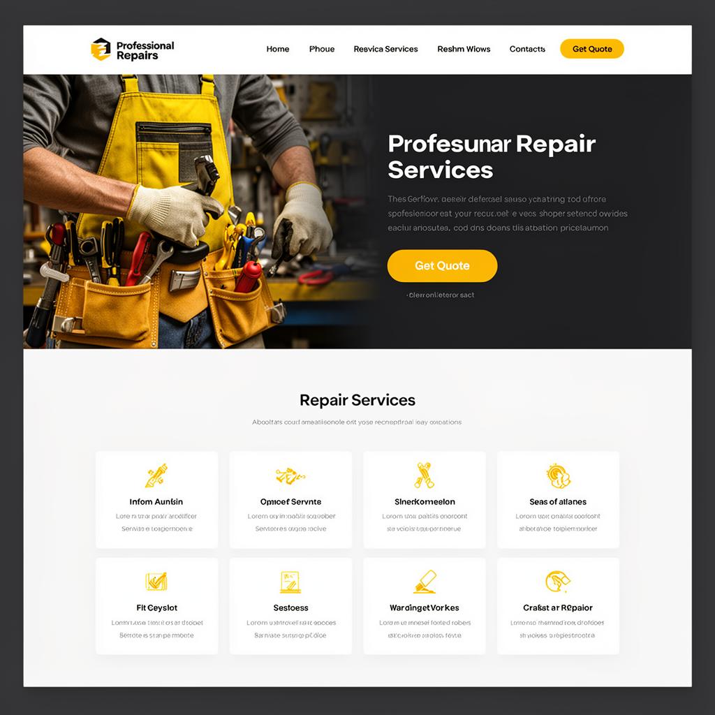 FixIt Pro demo website preview